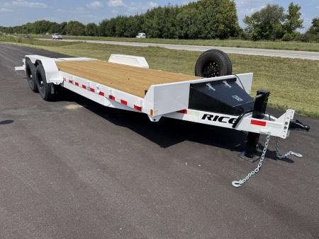 New 2026 Rice 83 x22' Max Ramp Equipment Trailer