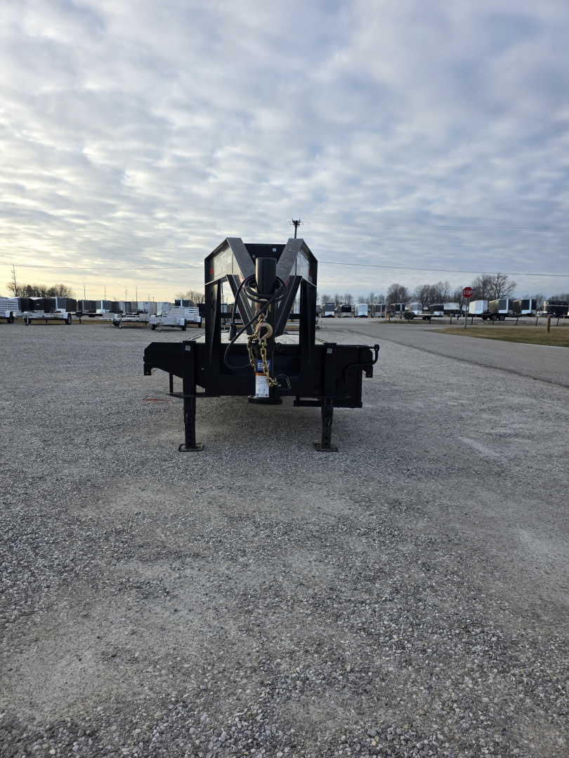 Used 2025 CornPro 25+5 10K GOOSENECK Flatbed Trailer