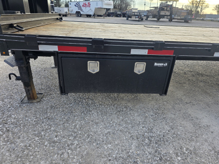 Used 2025 CornPro 25+5 10K GOOSENECK Flatbed Trailer