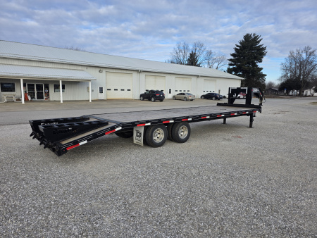 Used 2025 CornPro 25+5 10K GOOSENECK Flatbed Trailer