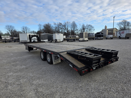 Used 2025 CornPro 25+5 10K GOOSENECK Flatbed Trailer
