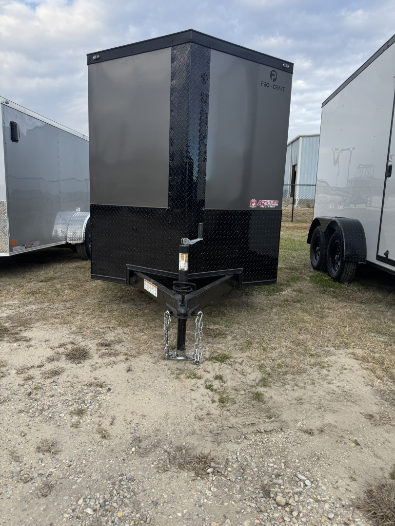 New 2026 NationCraft Trailers 5 X 8 SA POLY Cargo / Enclosed Trailer