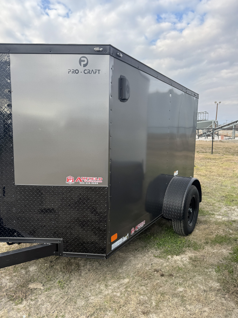New 2026 NationCraft Trailers 5 X 8 SA POLY Cargo / Enclosed Trailer