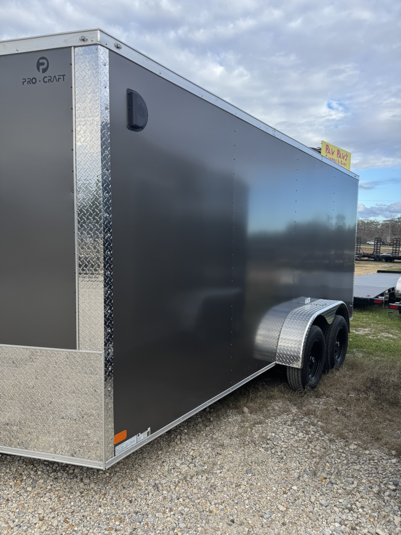 New 2026 NationCraft Trailers 7 X 16 TA Cargo / Enclosed Trailer