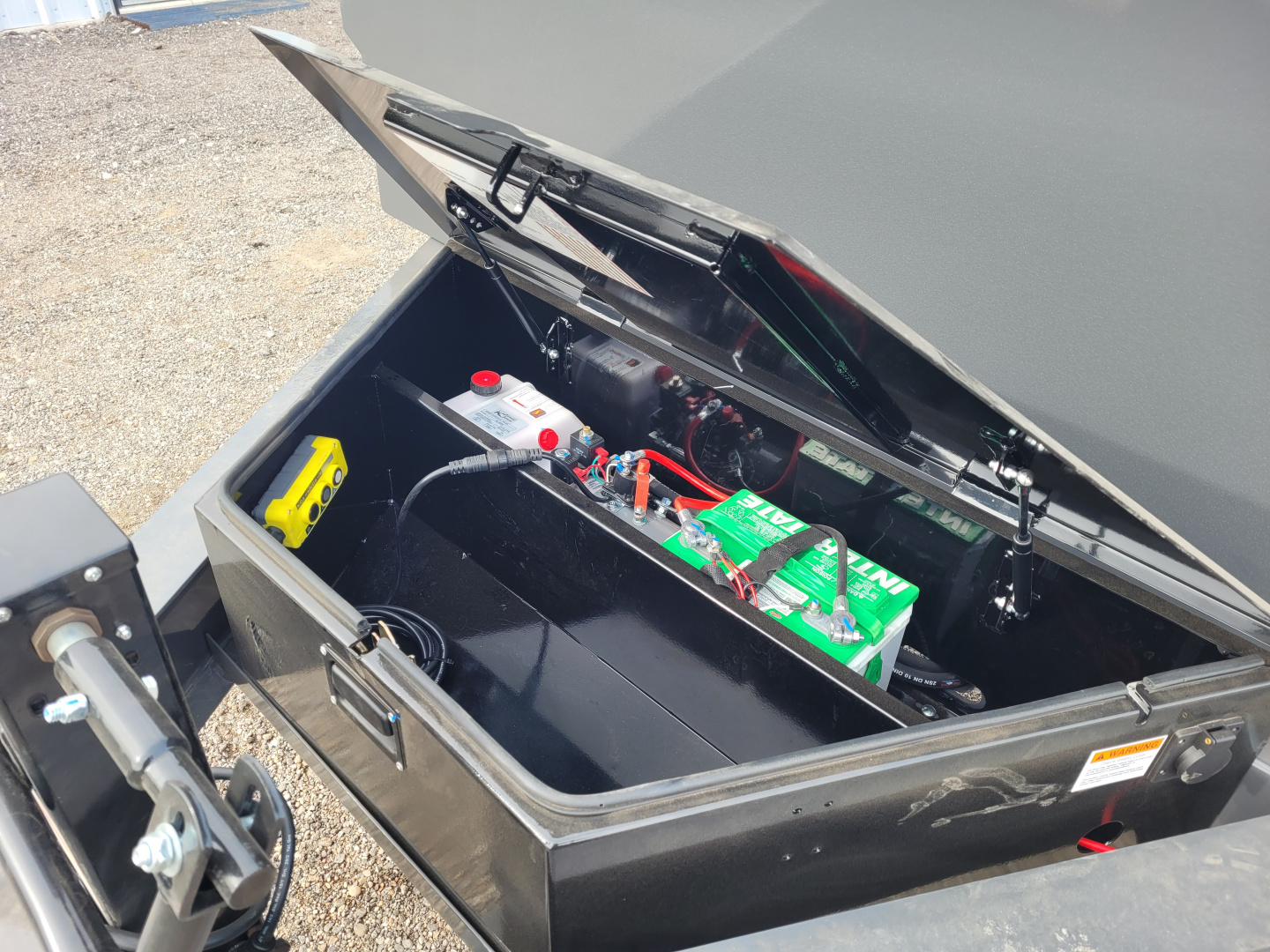 New 2026 Buckshot 83" X 16' BP Dump Trailer W/3' Sides