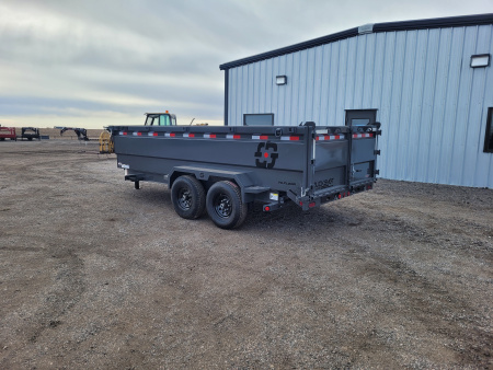 New 2026 Buckshot 83" X 16' BP Dump Trailer W/3' Sides