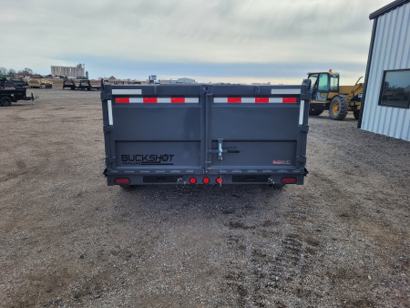 New 2026 Buckshot 83" X 16' BP Dump Trailer W/3' Sides