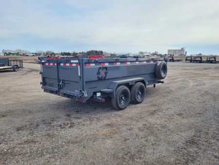New 2026 Buckshot 83" X 16' BP Dump Trailer W/3' Sides
