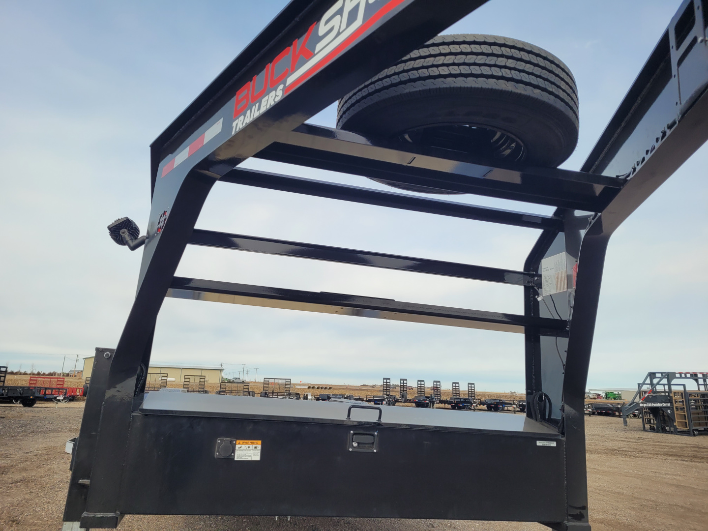 New 2026 Buckshot 102"x26' Gooseneck Equipment/Car Trailer