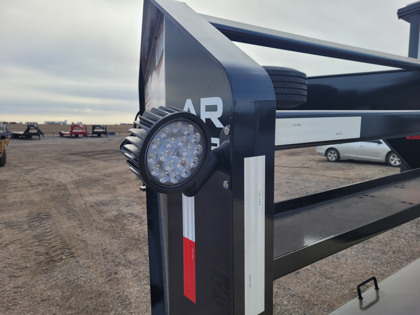 New 2026 Buckshot 102"x26' Gooseneck Equipment/Car Trailer