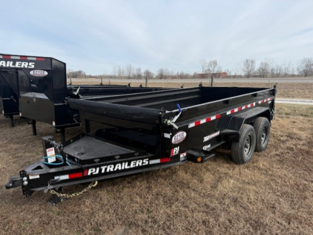 New 2026 PJ Trailers PJ 14K Low-Profile Dump PRO (DL) 83"x14' Dump Trailer