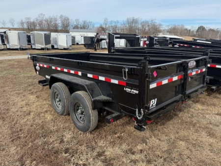 New 2026 PJ Trailers PJ 14K Low-Profile Dump PRO (DL) 83"x14' Dump Trailer