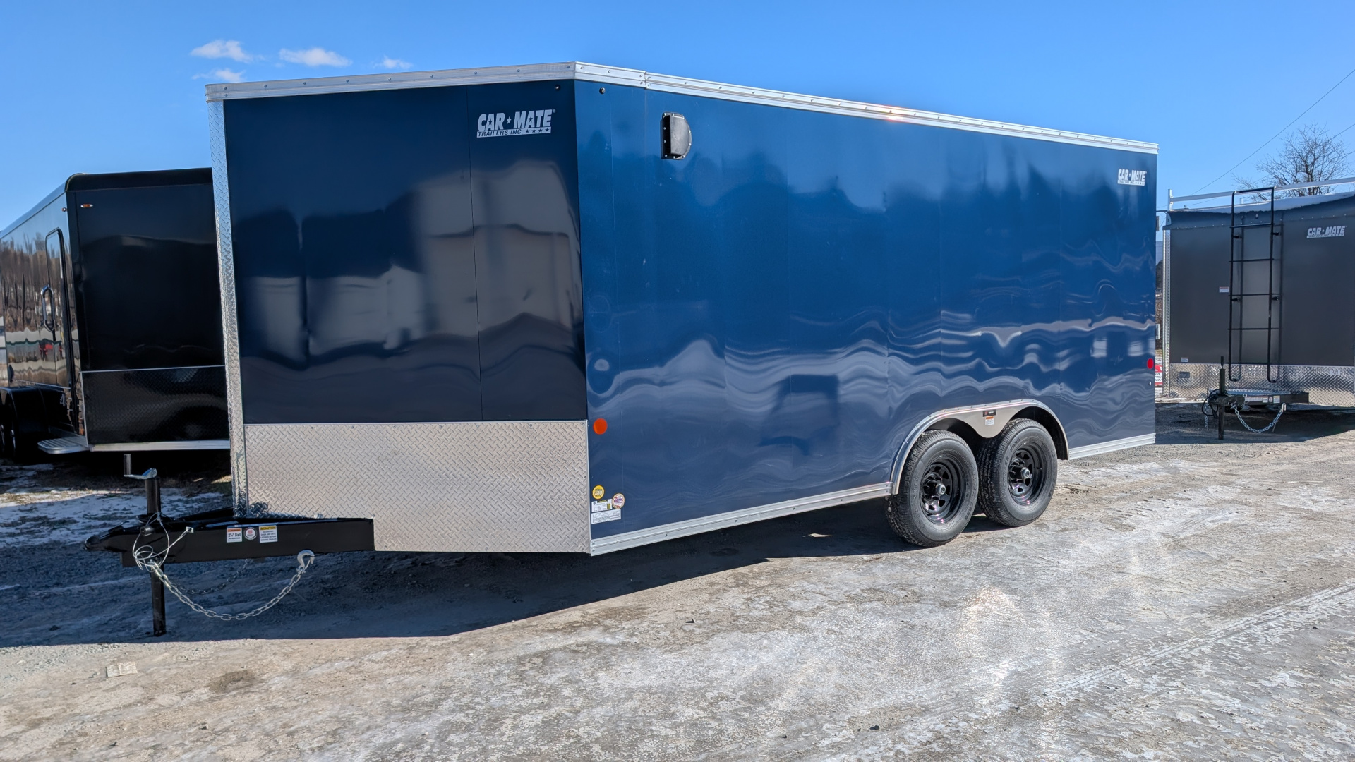 New 2026 Car Mate 8.5 x 16 Custom Car Hauler 9990#GVW
