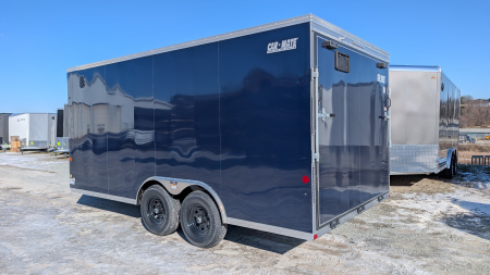 New 2026 Car Mate 8.5 x 16 Custom Car Hauler 9990#GVW