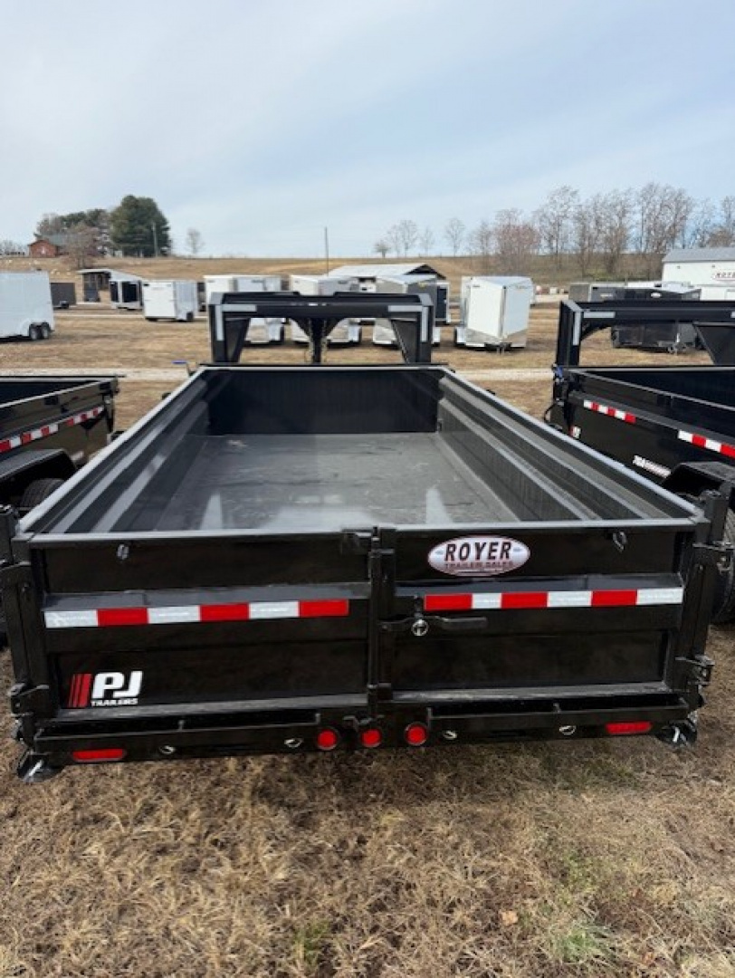 New 2026 PJ Trailers PJ 14K Gooseneck Low-Profile (DL) 83"x16' Dump Trailer