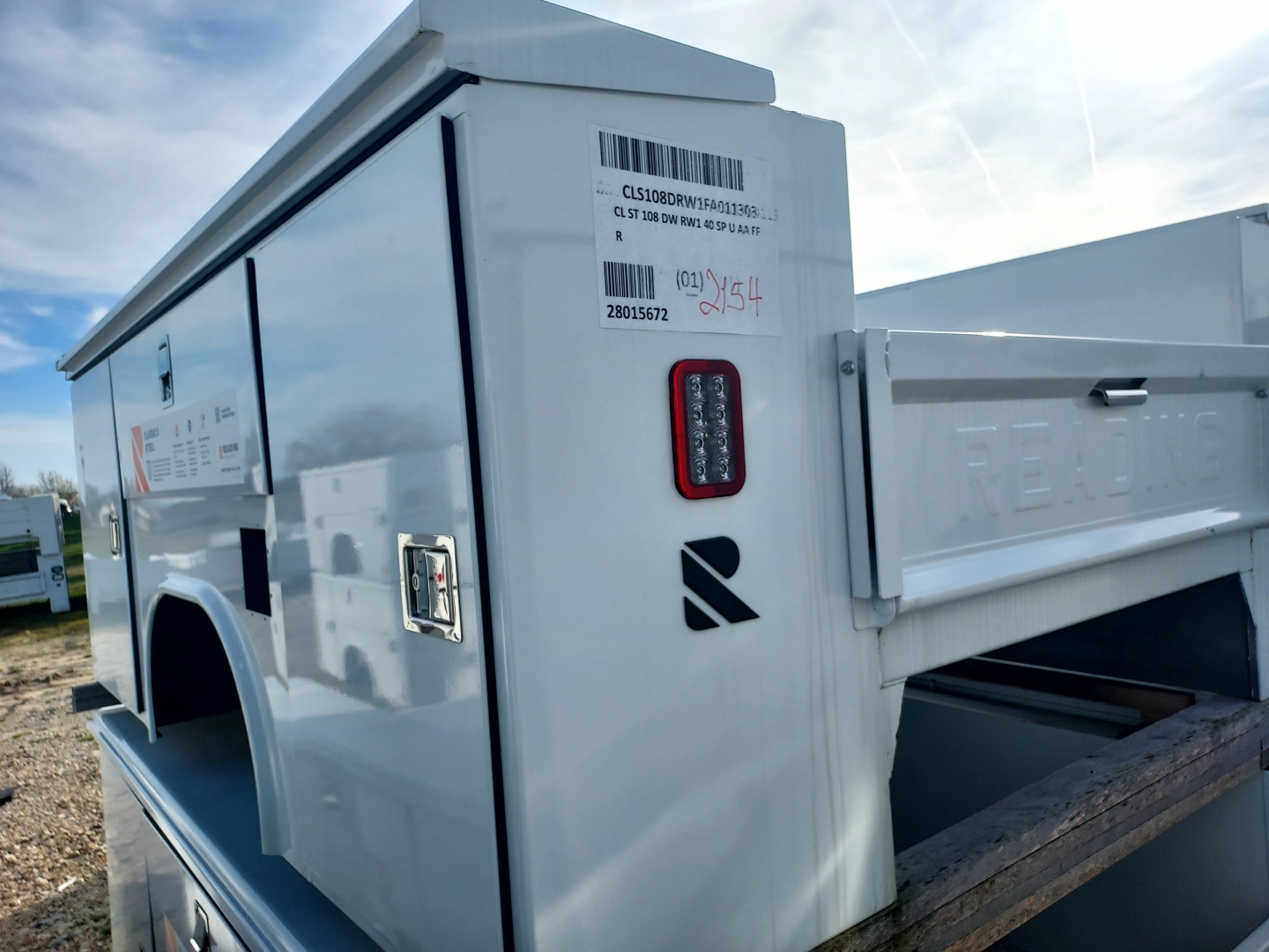 New 2026 Reading CS 108 DW SP Service Bodies