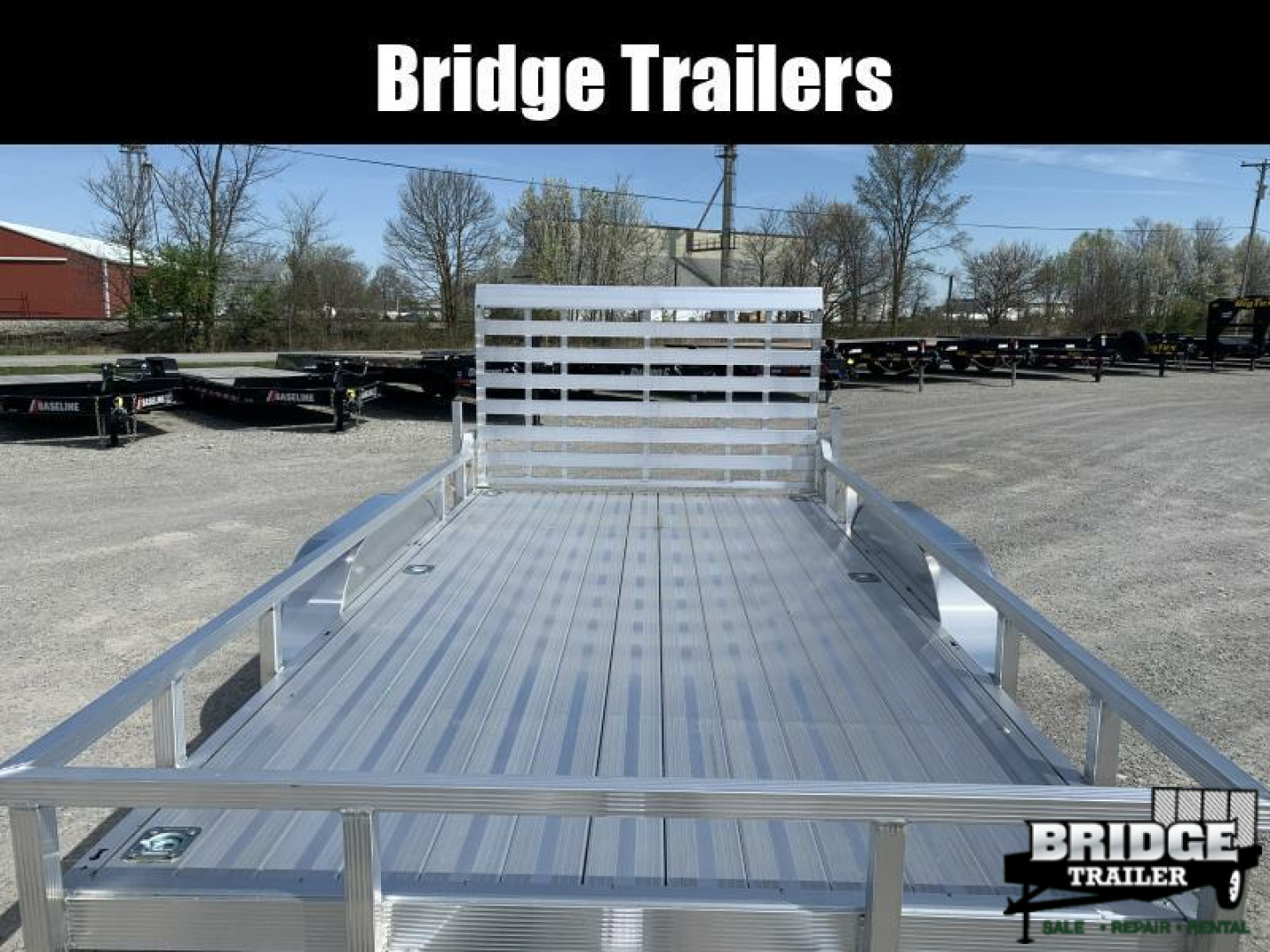 New 2026 Sport Haven AUTX714TD-HD (7' X 14') 7K Aluminum Utility Trailer