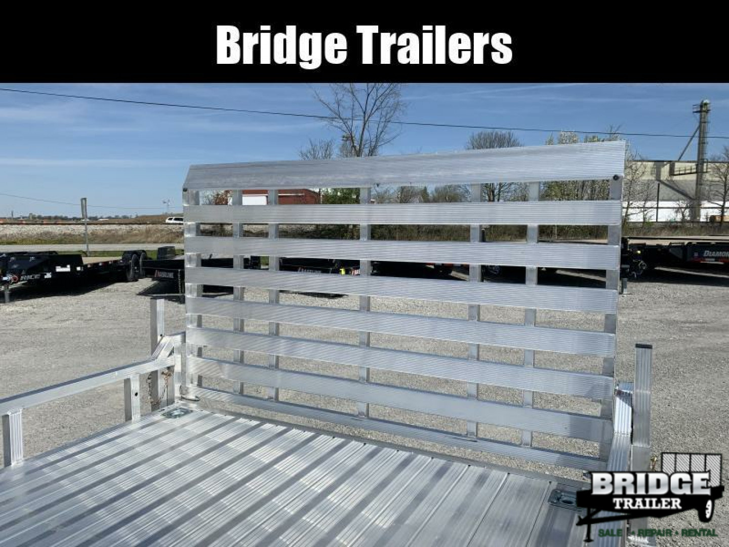 New 2026 Sport Haven AUTX714TD-HD (7' X 14') 7K Aluminum Utility Trailer