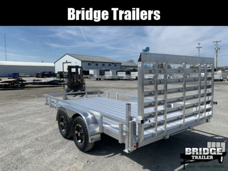 New 2026 Sport Haven AUTX714TD-HD (7' X 14') 7K Aluminum Utility Trailer