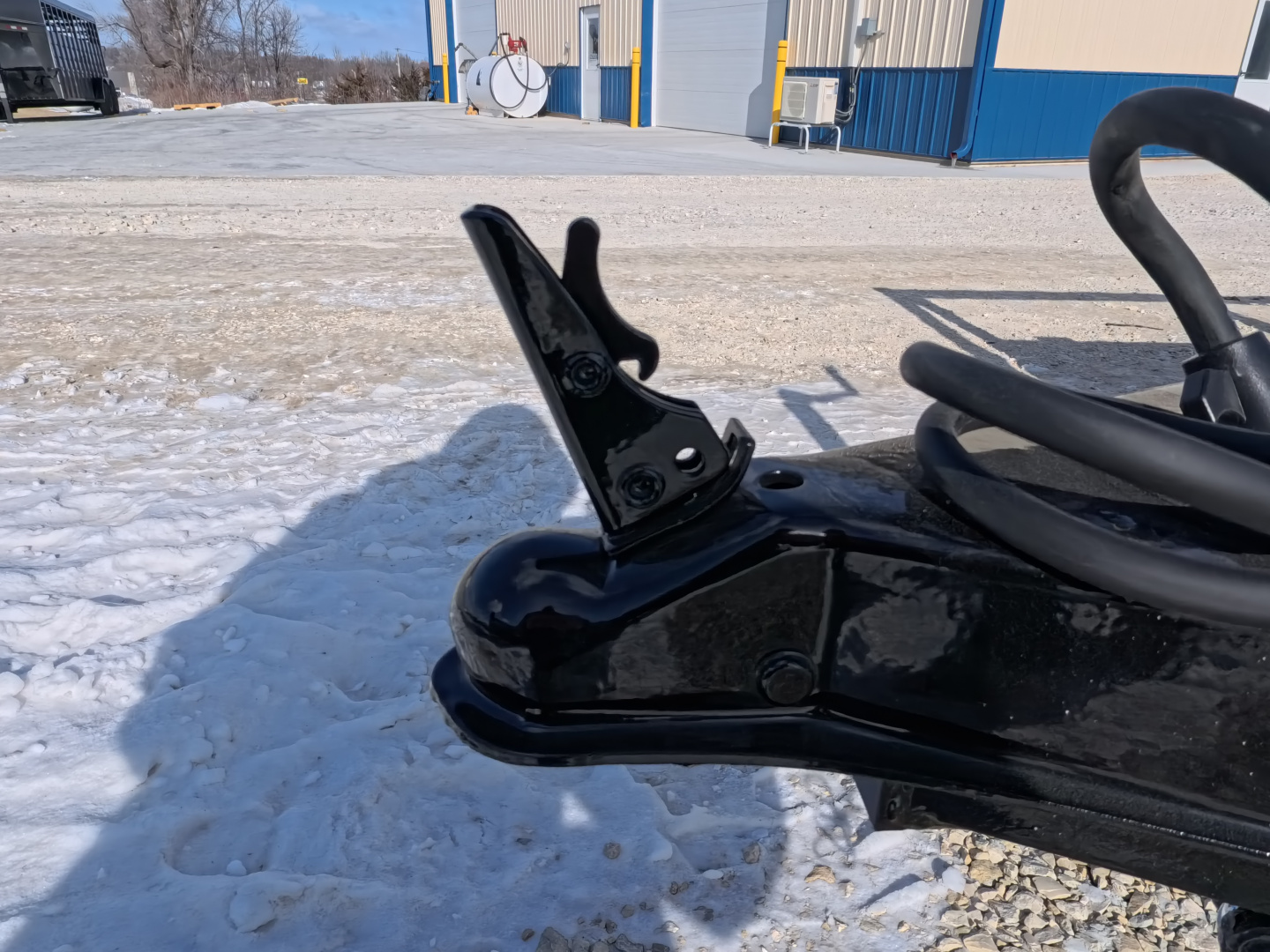 New 2026 H&H 76 x 12 Rail Side Utility Trailer with 5K GVWR, Brakes and Upgraded with a Spring Assist 4 Ft. Tall Ladder Style Gate