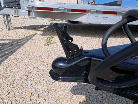 New 2026 H&H 76 x 12 Rail Side Utility Trailer with 5K GVWR, Brakes and Upgraded with a Spring Assist 4 Ft. Tall Ladder Style Gate