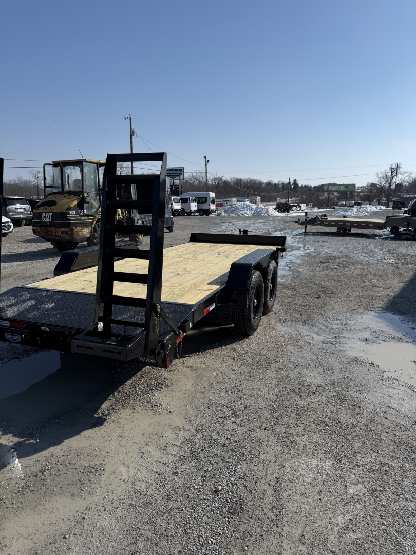 New 2026 Rice Trailers 82"X18' 14K Equipment Trailer