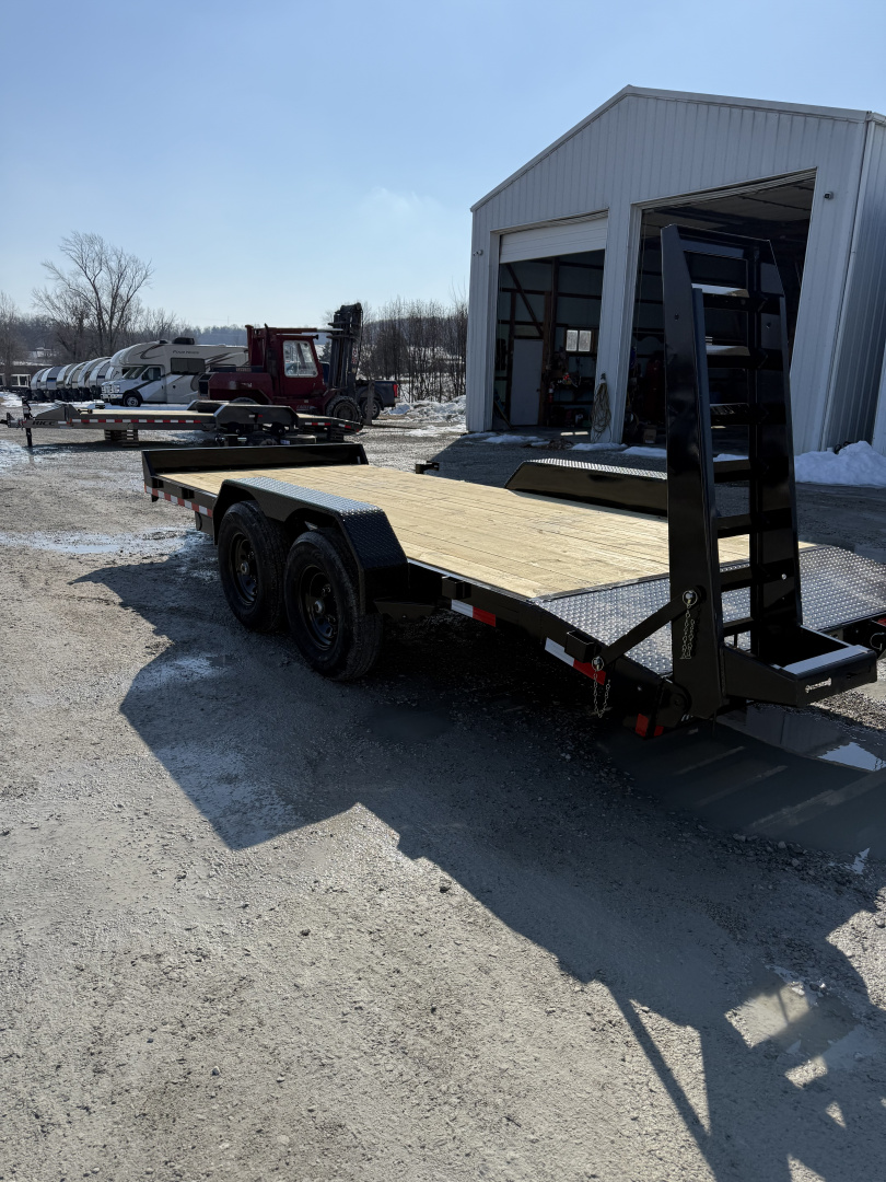 New 2026 Rice Trailers 82"X18' 14K Equipment Trailer