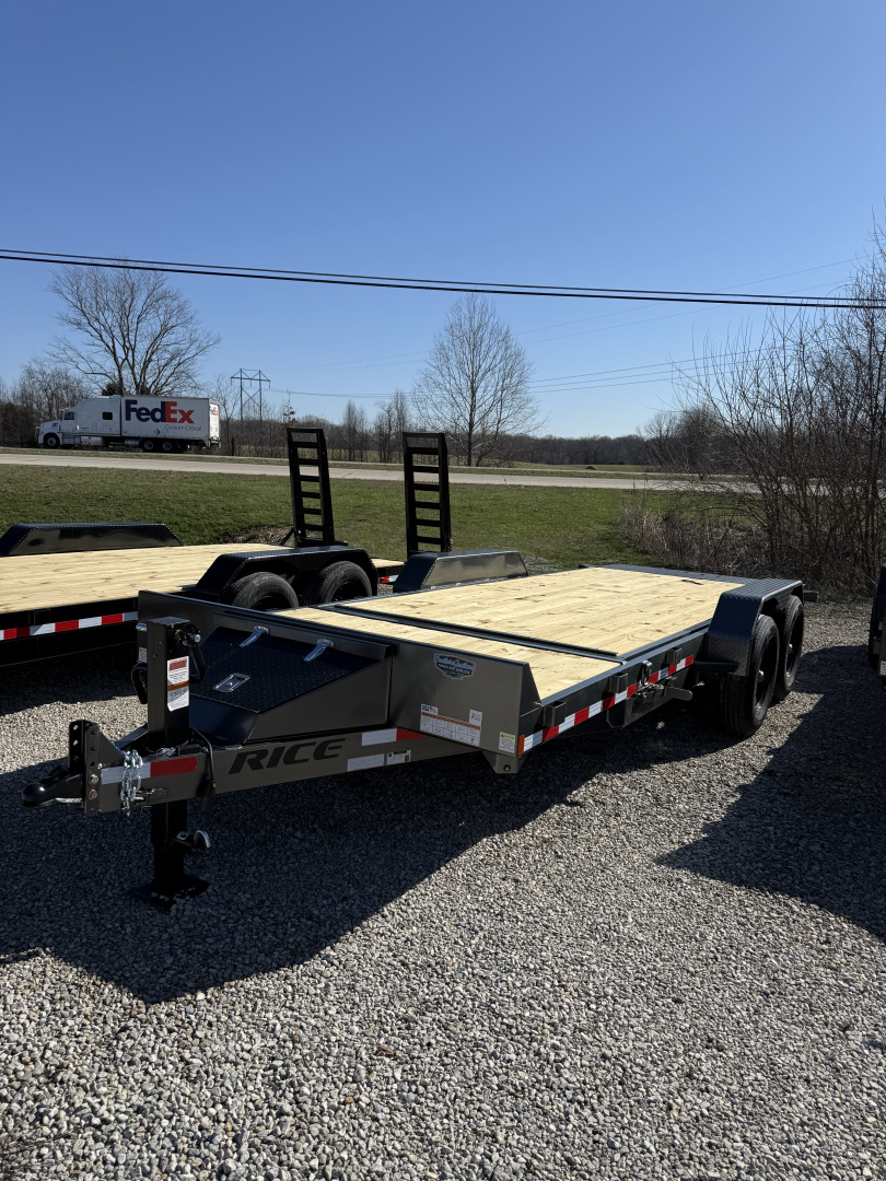 New 2026 Rice Trailers FMEHR8220 Equipment Trailer