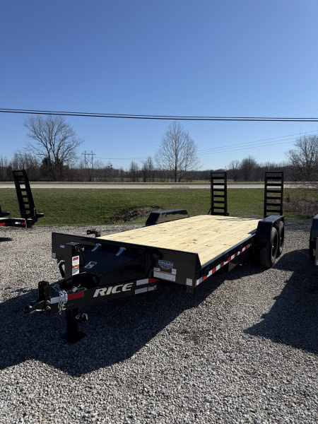 New 2026 Rice Trailers FMEHR8220 Equipment Trailer