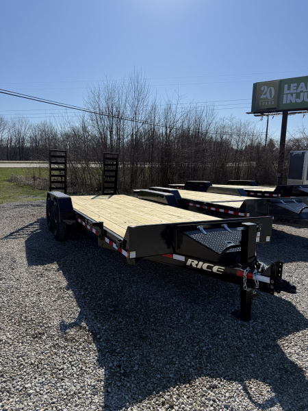 New 2026 Rice Trailers FMEHR8220 Equipment Trailer