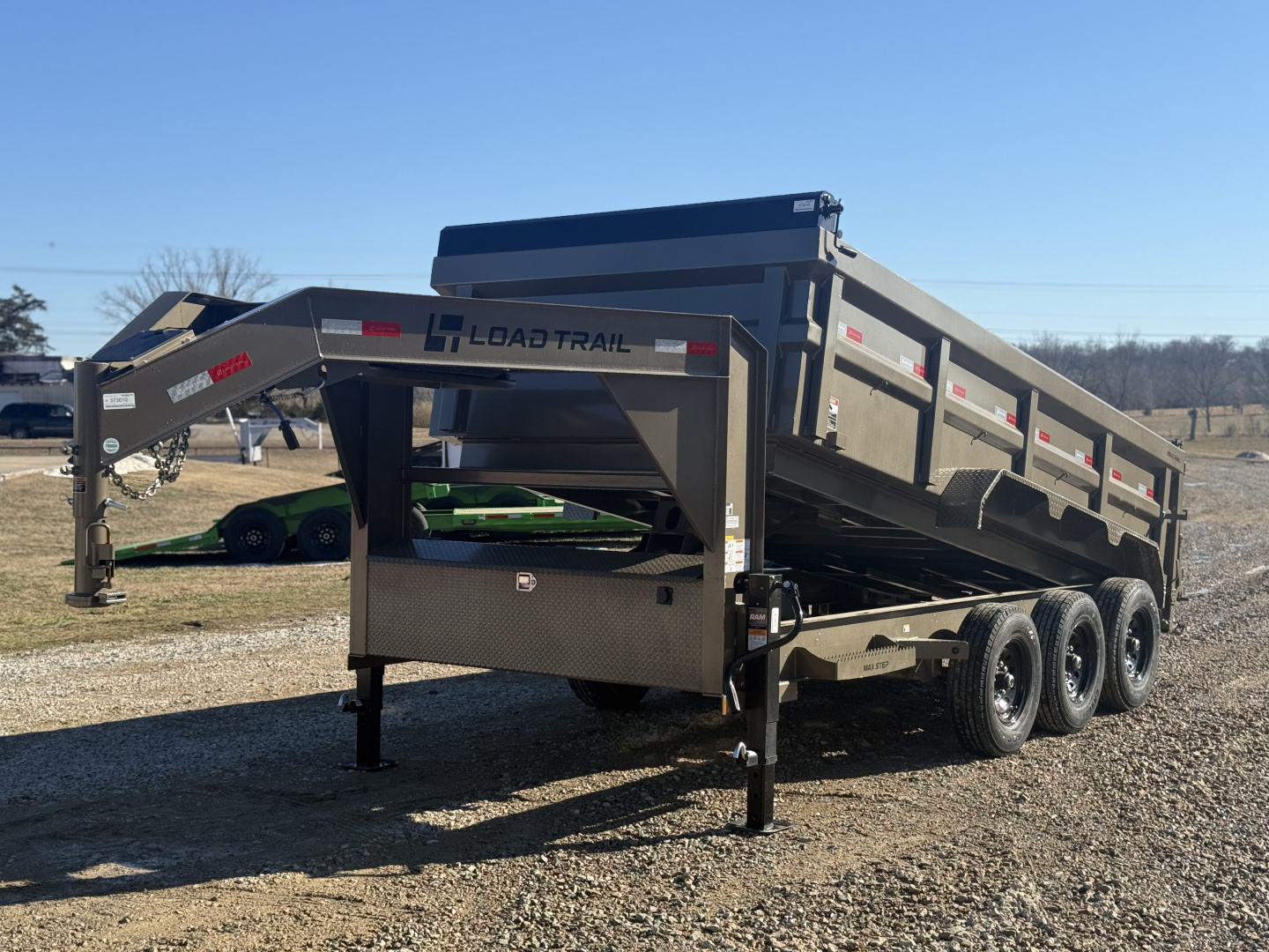 New 2026 Load Trail DG 83X16 Dump Trailer / 14 PLY / HIGH SIDE / SCISSOR HOIST / SOLAR PANEL / 21K GVWR