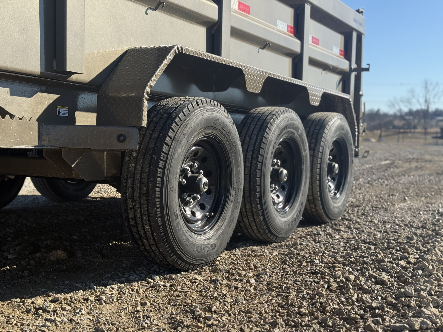 New 2026 Load Trail DG 83X16 Dump Trailer / 14 PLY / HIGH SIDE / SCISSOR HOIST / SOLAR PANEL / 21K GVWR