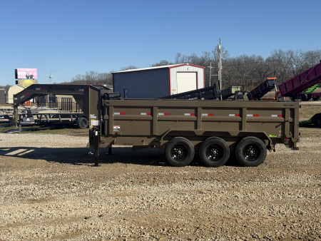 New 2026 Load Trail DG 83X16 Dump Trailer / 14 PLY / HIGH SIDE / SCISSOR HOIST / SOLAR PANEL / 21K GVWR
