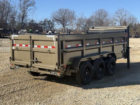 New 2026 Load Trail DG 83X16 Dump Trailer / 14 PLY / HIGH SIDE / SCISSOR HOIST / SOLAR PANEL / 21K GVWR