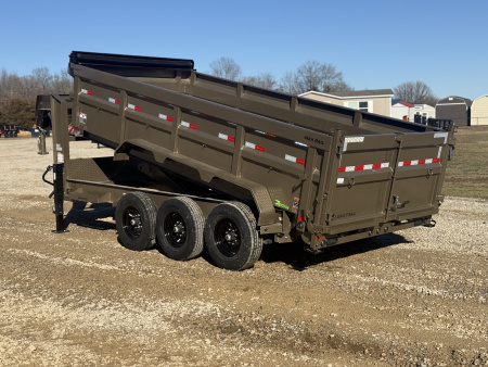 New 2026 Load Trail DG 83X16 Dump Trailer / 14 PLY / HIGH SIDE / SCISSOR HOIST / SOLAR PANEL / 21K GVWR