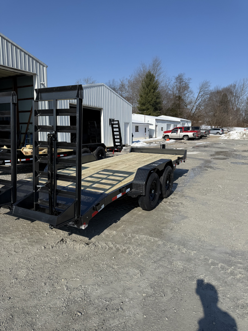New 2026 Rice Trailers 82"X18' 14K Equipment Trailer