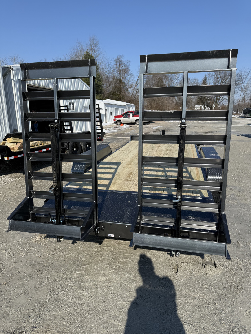 New 2026 Rice Trailers 82"X18' 14K Equipment Trailer