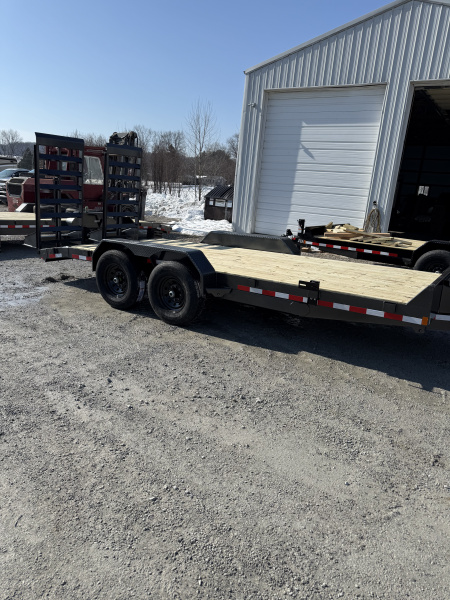 New 2026 Rice Trailers 82"X18' 14K Equipment Trailer