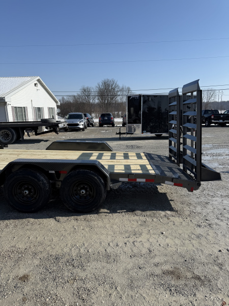 New 2026 Rice Trailers 82"X18' 14K Equipment Trailer