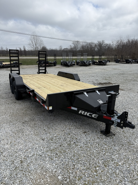 New 2026 Rice Trailers FMEM8218 Equipment Trailer