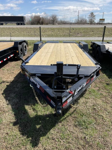 New 2026 Liberty 83”x17'+3’ 14K EQUIPMENT TRAILER W/ MAMMOTH RAMPS Equipment Trailer