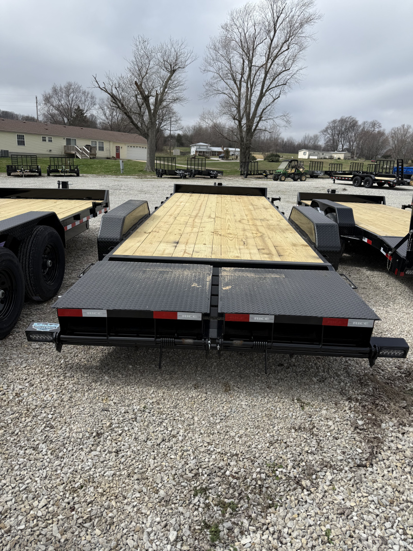 New 2026 Rice Trailers 82"X21' Equipment Trailer