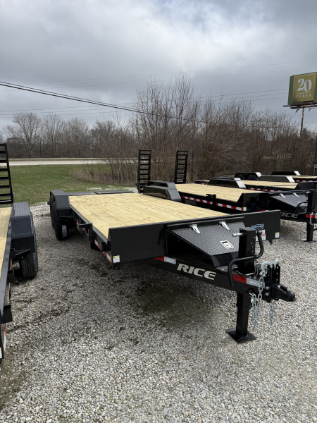New 2026 Rice Trailers 82"X21' Equipment Trailer