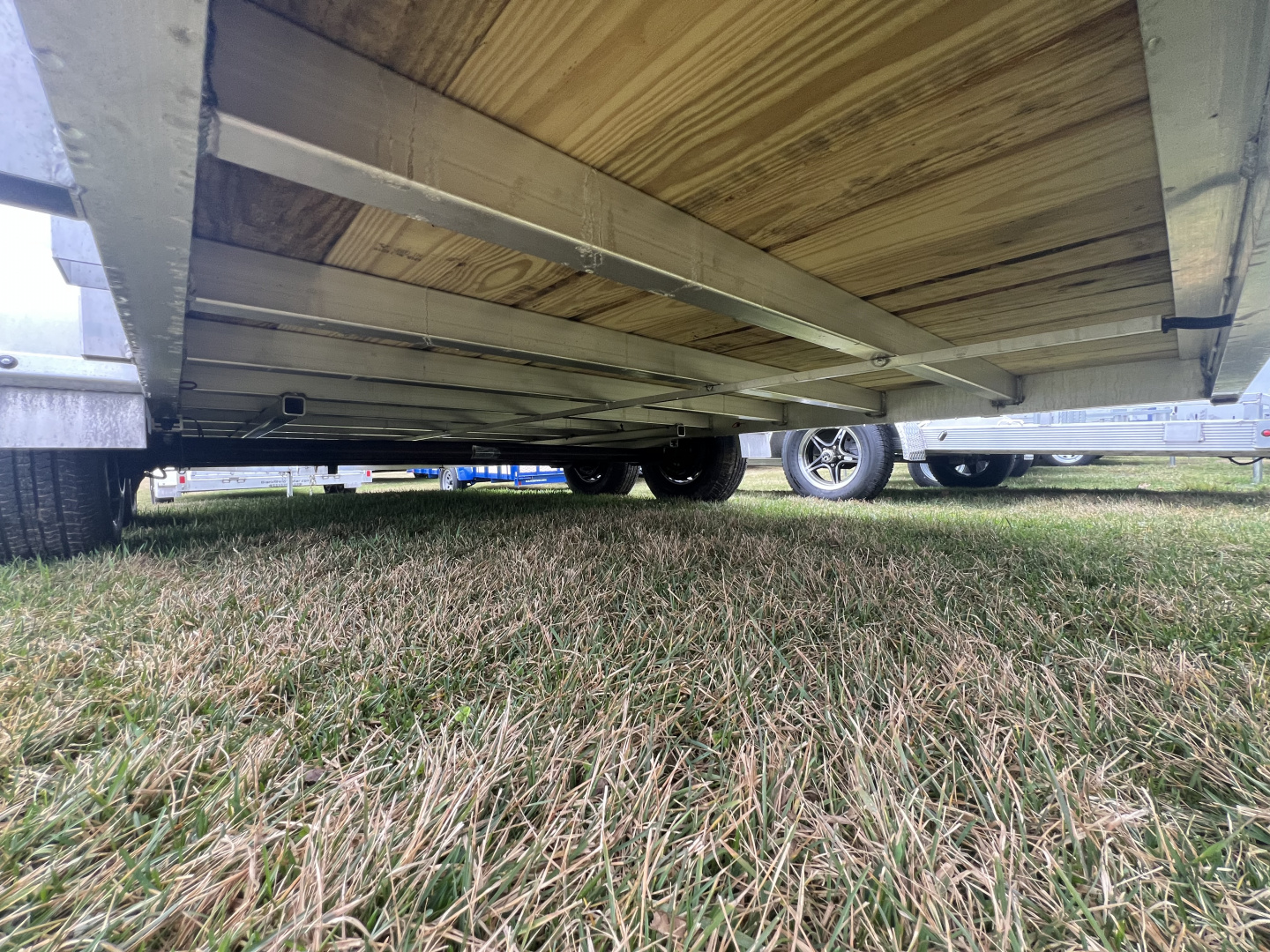 New 2026 Black Rhino 7X20 10K Wood Deck Landscape Trailer