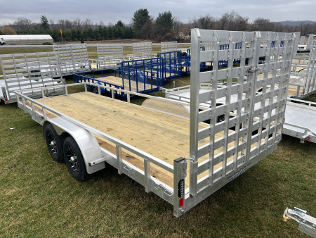New 2026 Black Rhino 7X20 10K Wood Deck Landscape Trailer