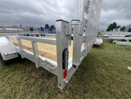 New 2026 Black Rhino 7X20 10K Wood Deck Landscape Trailer