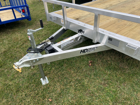 New 2026 Black Rhino 7X20 10K Wood Deck Landscape Trailer