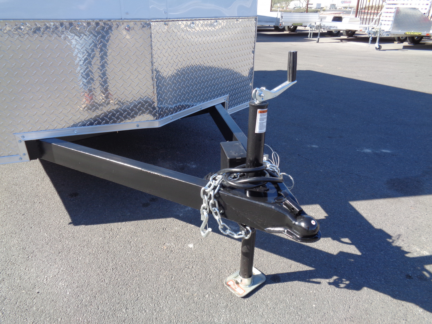 New 2026 Pace American - Out Back DLX - 6x10 V-Nose Tandem Axle 7k Cargo Trailer w/ Rear Ramp Door