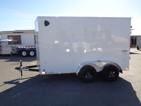 New 2026 Pace American - Out Back DLX - 6x10 V-Nose Tandem Axle 7k Cargo Trailer w/ Rear Ramp Door