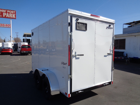 New 2026 Pace American - Out Back DLX - 6x10 V-Nose Tandem Axle 7k Cargo Trailer w/ Rear Ramp Door
